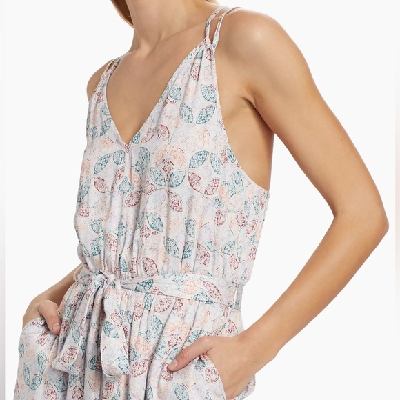 Splendid Gisella Printed Tie-Waist Maxi Dress - Picture 4 of 11